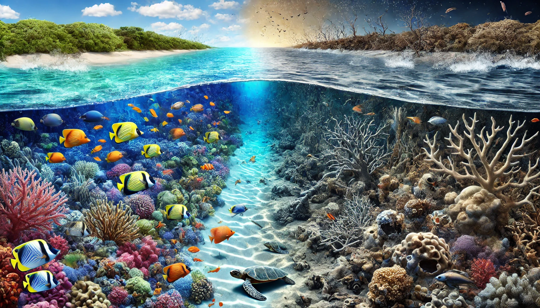 Mudanca Climatica Impactos nos Ecossistemas Marinhos