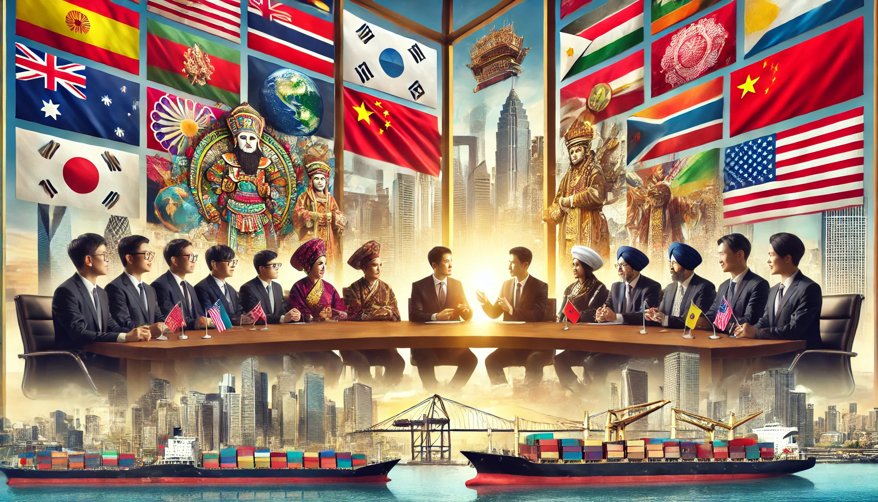 Politica Internacional Novos Acordos Comerciais Entre Paises Asiaticos
