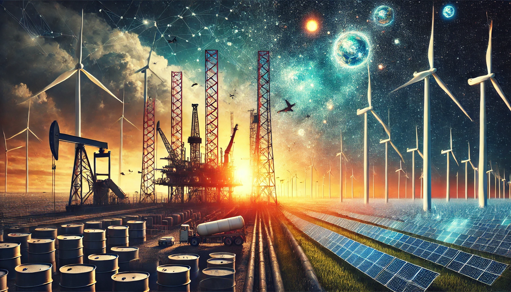 Transição Energética: Como Países Dependentes do Petróleo Estão se Adaptando