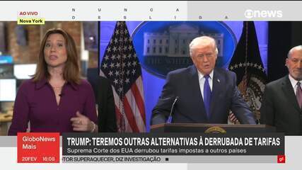 Trump anuncia tarifa global de 10% após decisão da Suprema Corte