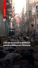 Acúmulo de lixo em Havana e suas consequências para a saúde pública