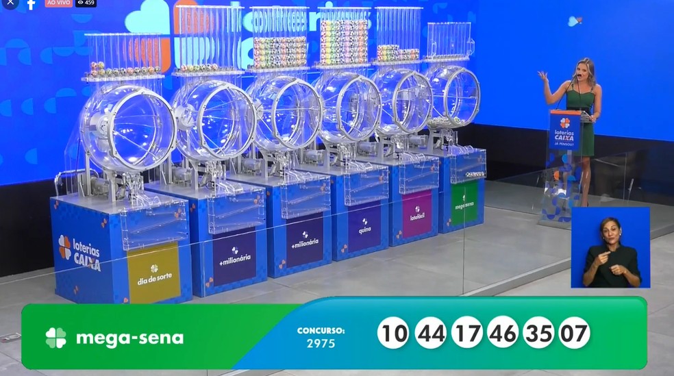 Prêmio da Mega-Sena acumula para R$ 116 milhões no concurso 2975