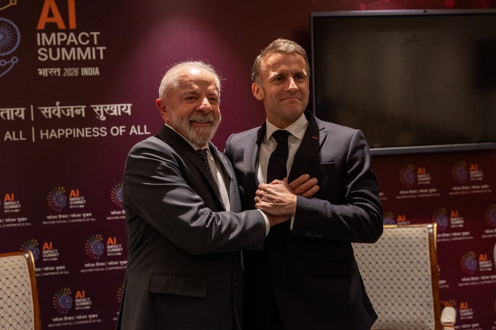 Reunião entre Lula e Macron sobre o acordo Mercosul-União Europeia