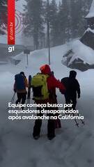 Corpos de esquiadores encontrados após avalanche na Califórnia 6 Corpos de esquiadores encontrados após avalanche na Califórnia
