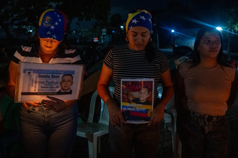 Greve de fome de presos políticos na Venezuela contra lei de anistia